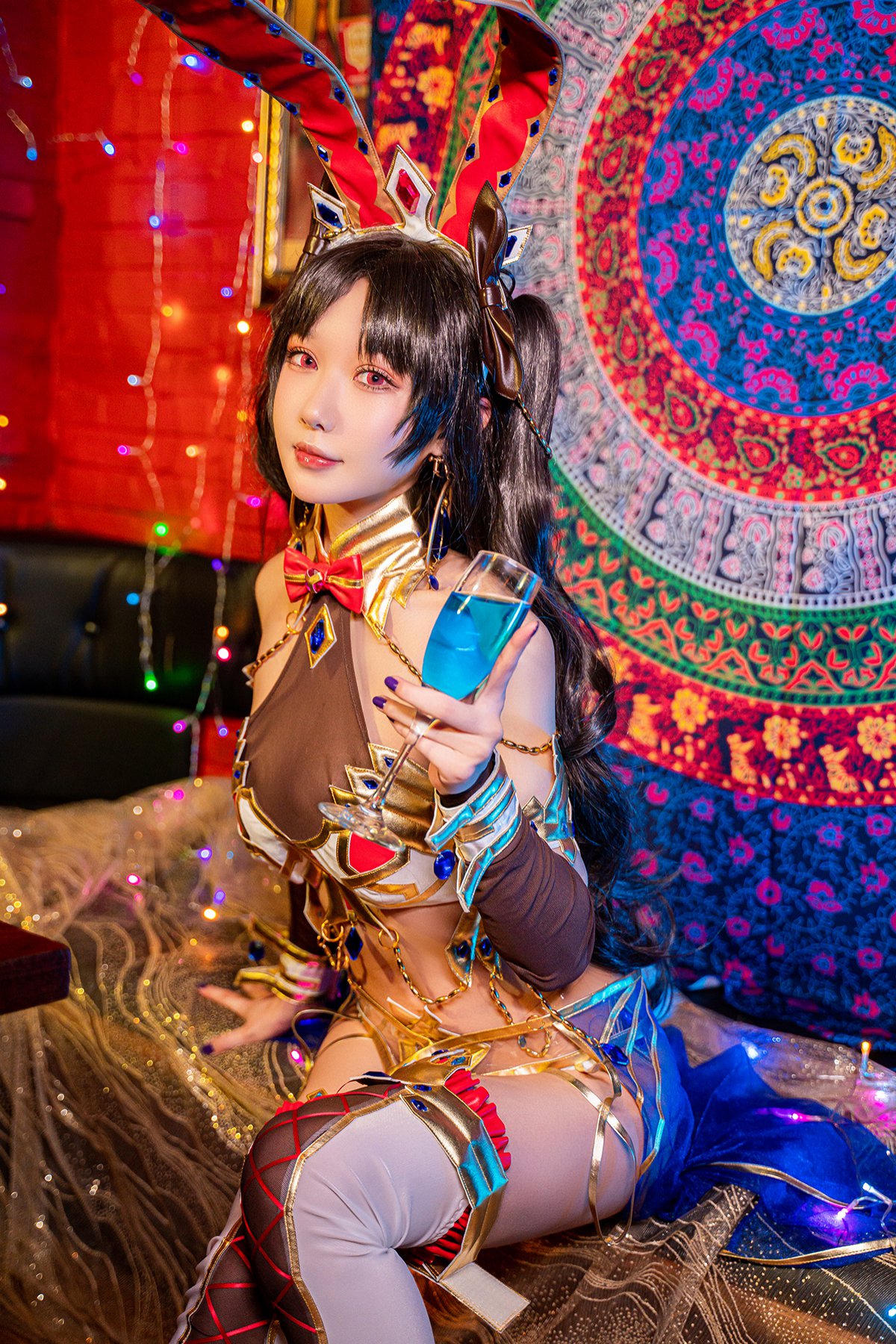 Coser@阿包也是兔娘 Vol.034 弓凛兔女郎 第1张图