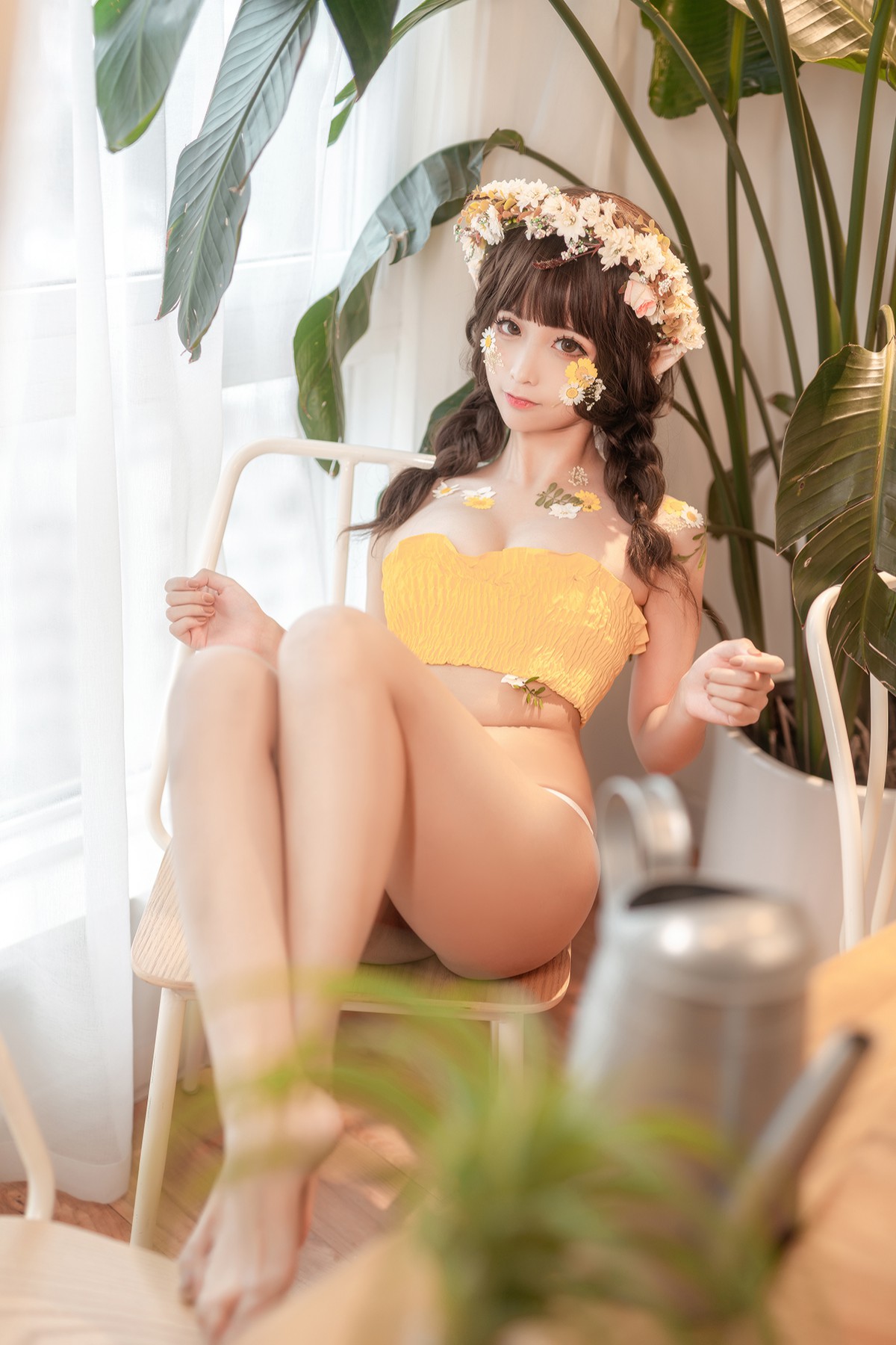 Coser@蠢沫沫 Vol.124 尖耳国度 花精灵 第1张图