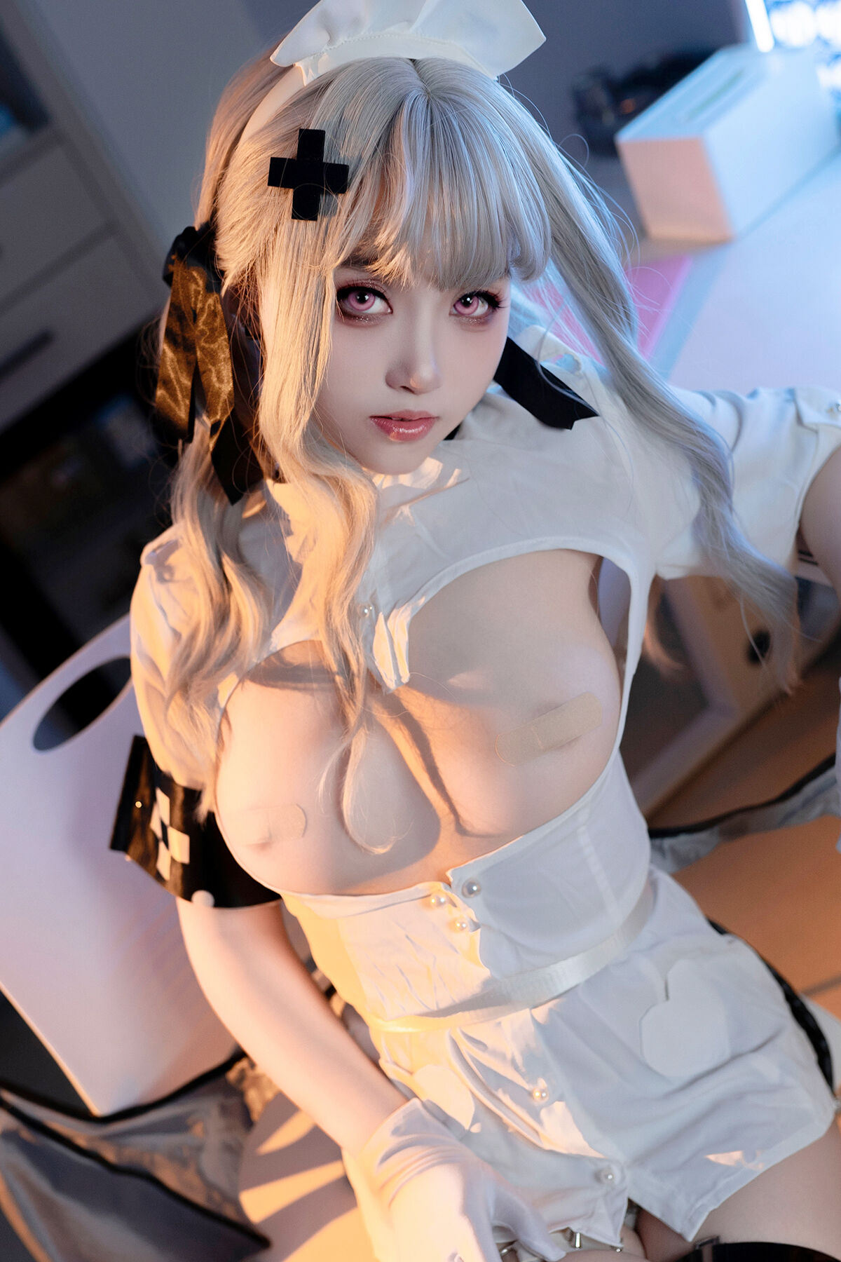 Coser@Bangni邦尼 - 魅魔护士 Part1 (47P) 第1张图