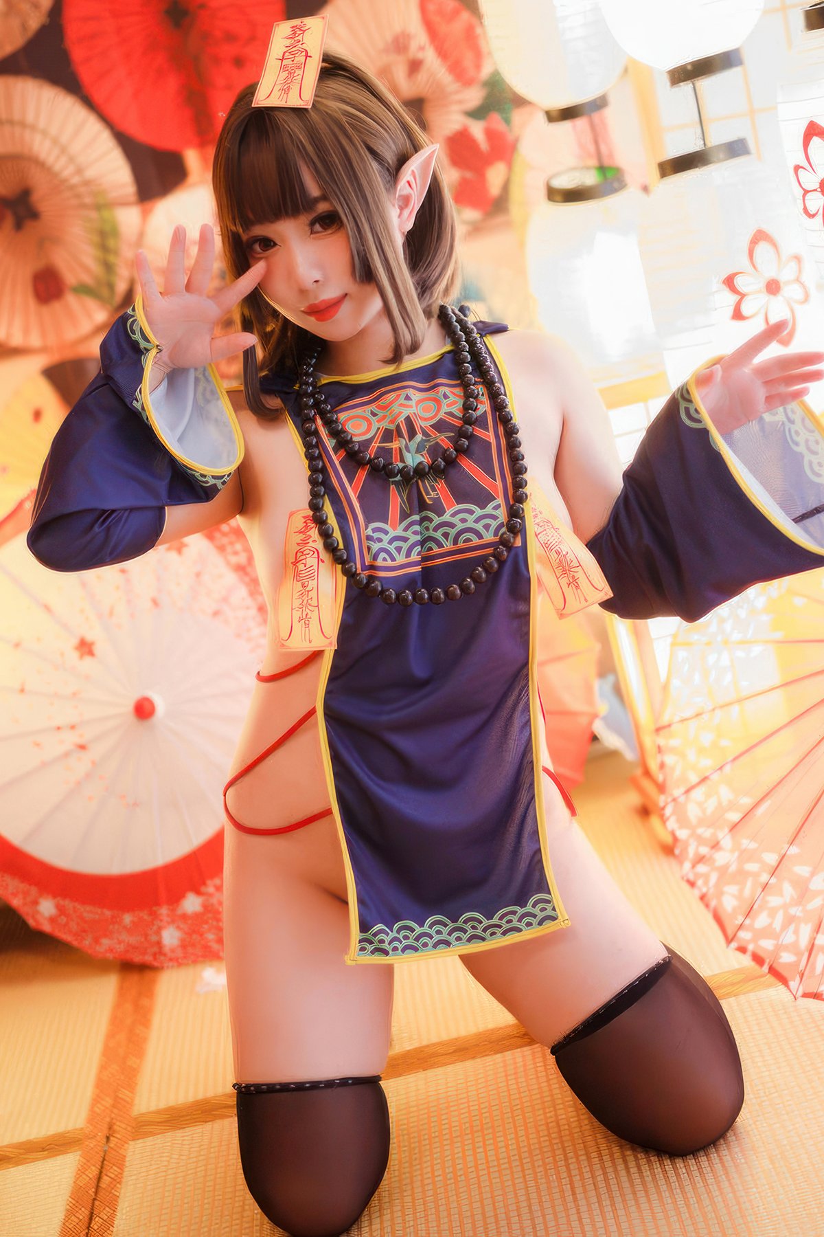 Coser@胡桃猫Kurumineko And 十万珍吱伏特 - 巫女And僵尸 Part02 (61P) 第1张图