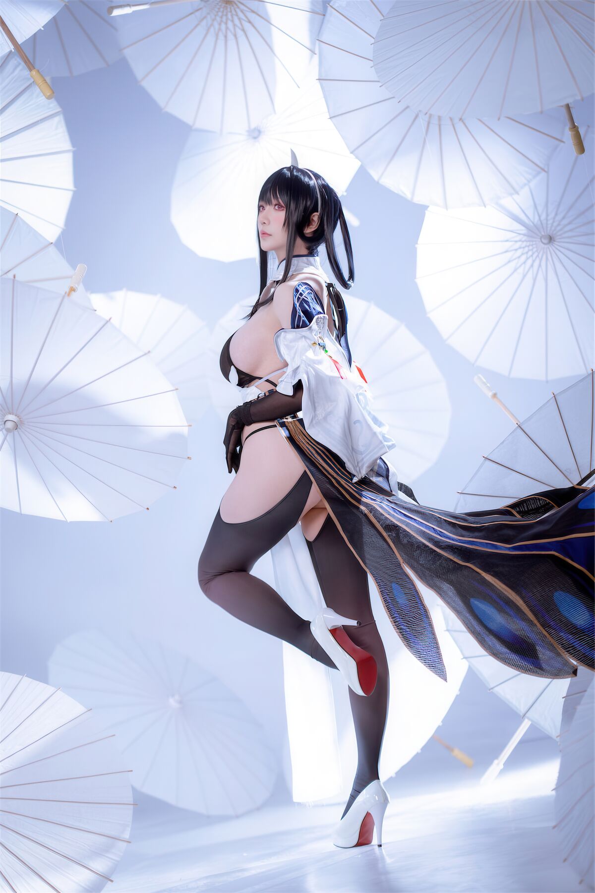 Coser@星之迟迟Hoshilily - Azur Lane Chen Hai 碧蓝航线 镇海改 (45P) 第8张图