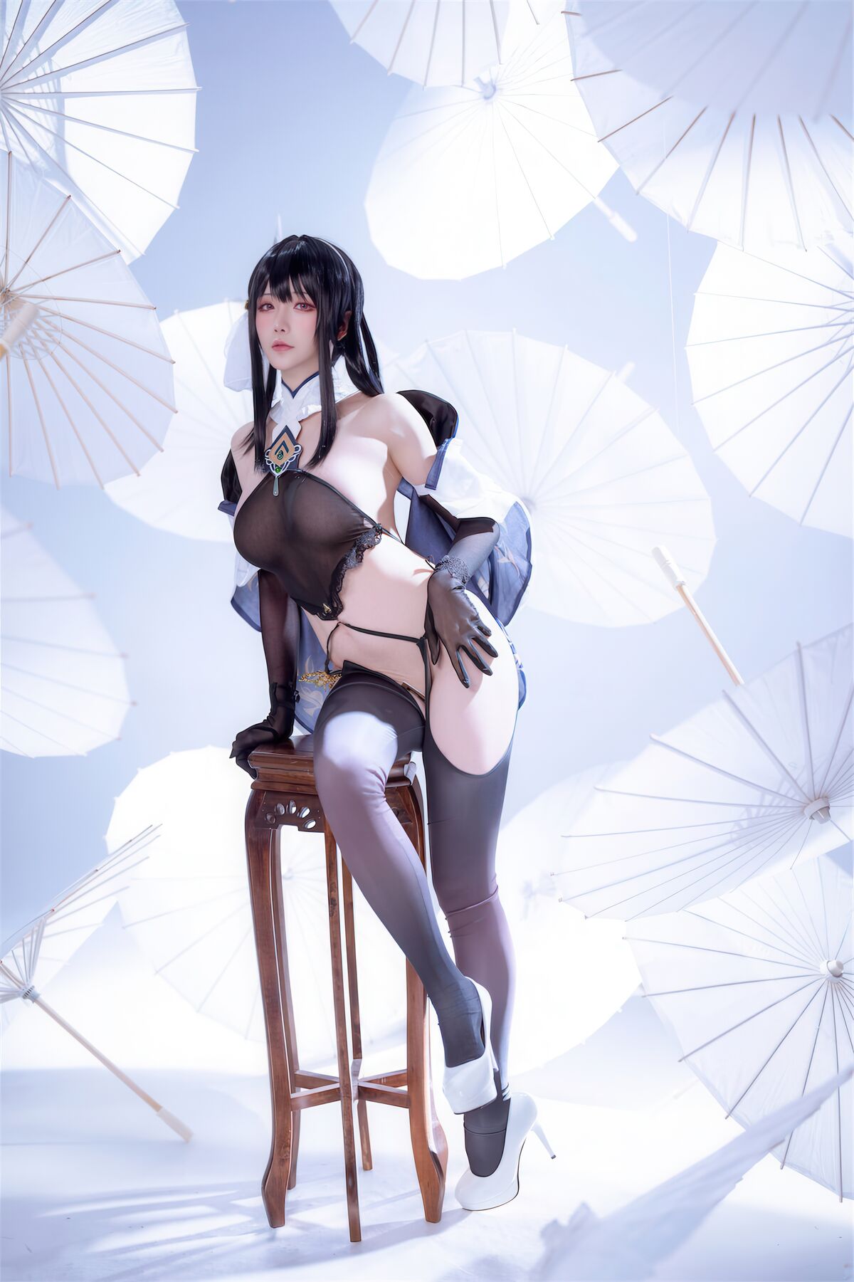 Coser@星之迟迟Hoshilily - Azur Lane Chen Hai 碧蓝航线 镇海改 (45P) 第26张图