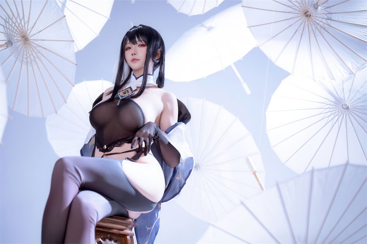 Coser@星之迟迟Hoshilily - Azur Lane Chen Hai 碧蓝航线 镇海改 (45P) 第28张图
