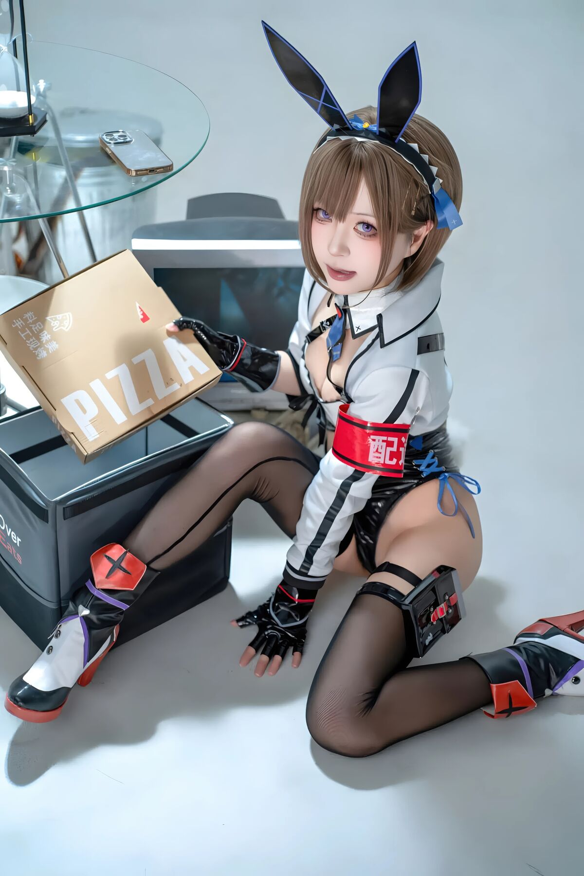 Coser@矢量鱼 - 外卖兔女郎 小葵 (41P) 第15张图