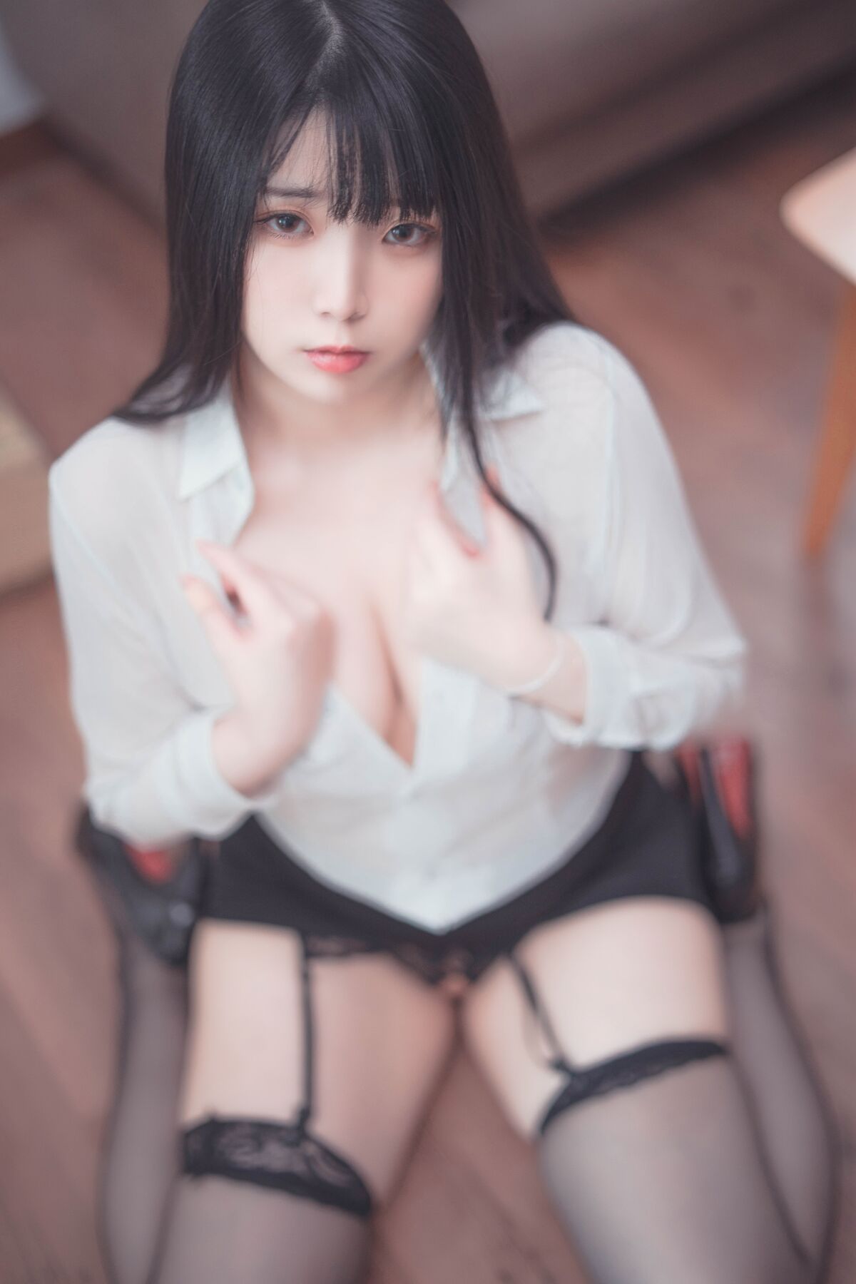 Coser@落落Raku - Weekday Eat Me (45P - 2V) 第17张图