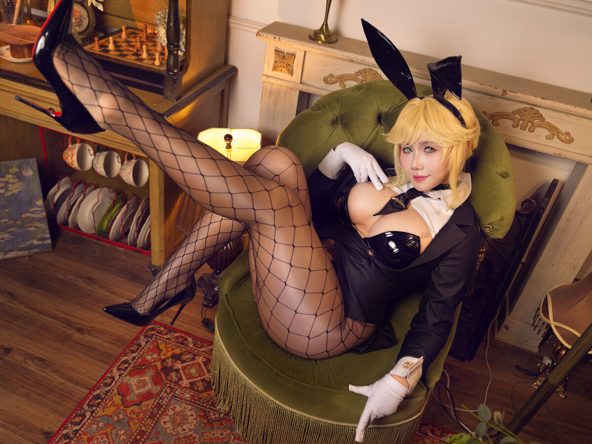 Coser@麻花麻花酱 - 胜利女神 妮姬 爱德 兔女郎 (34P - 2V) 第17张图