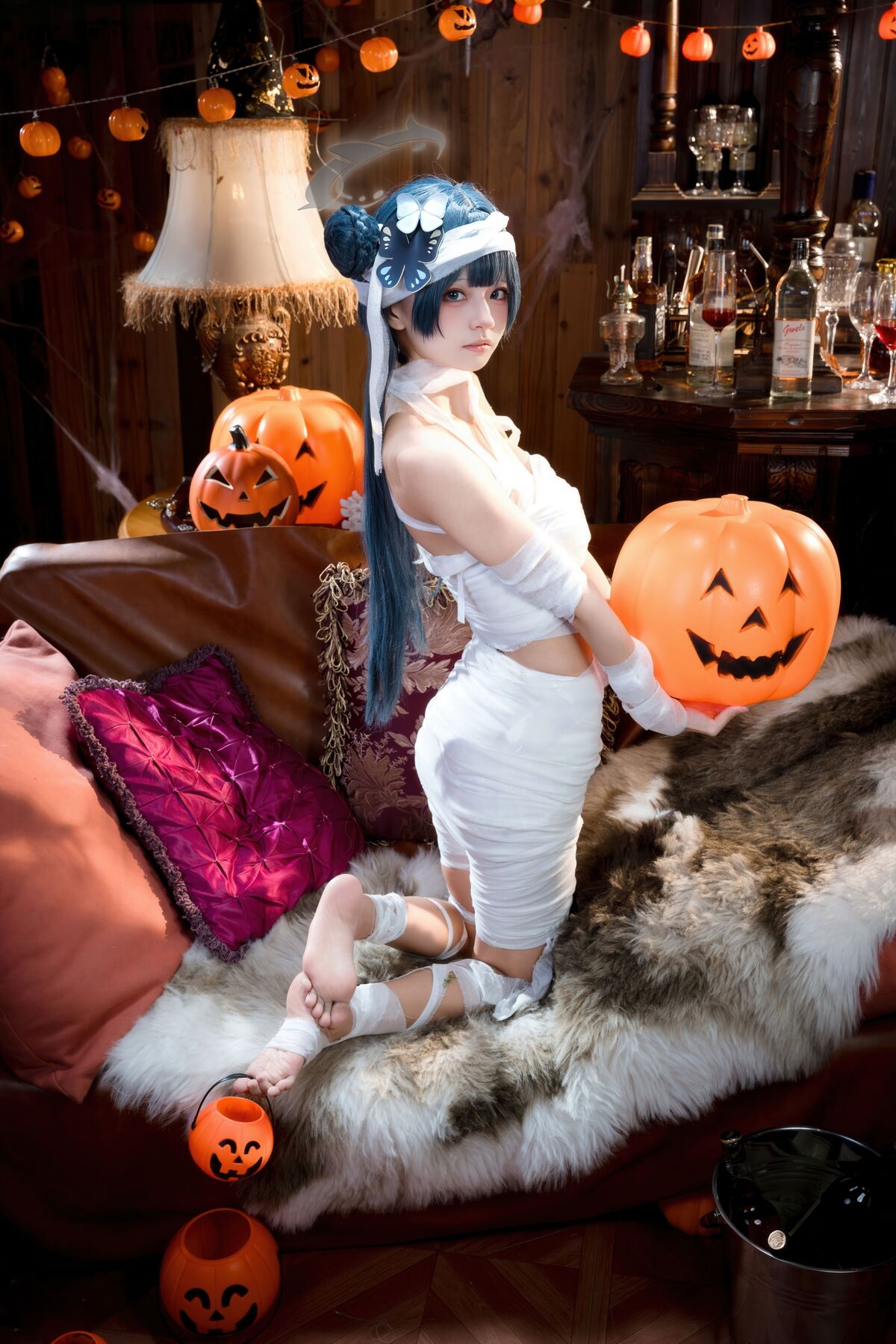Coser@九柒喵 - 好美＆妃咲万圣节 (52P) 第6张图