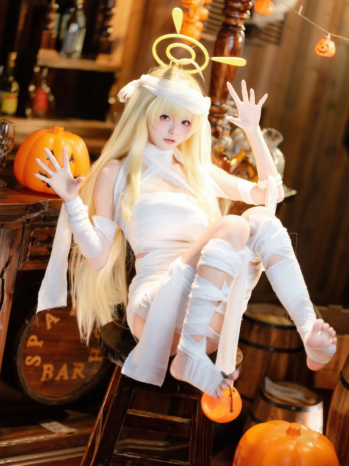 Coser@九柒喵 - 好美＆妃咲万圣节 (52P) 第44张图